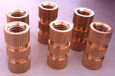 red copper turning parts.