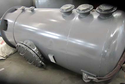Soldadura de aluminio del tanque
