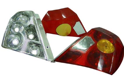 Acrylic headlight prototype
