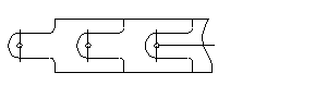Layout of blanking parts