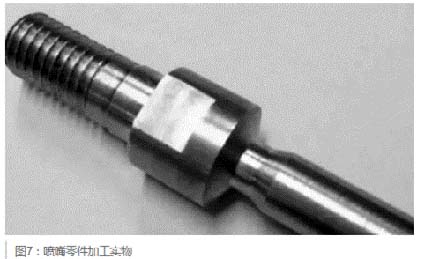 Stainless steel nozzle parts processing physical