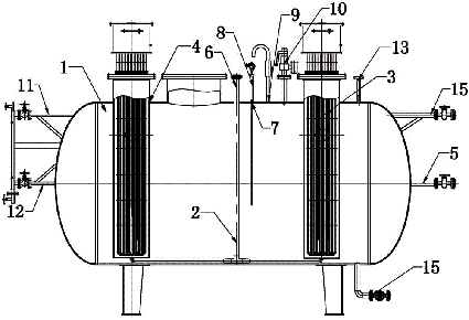 Oil tank heating device design
