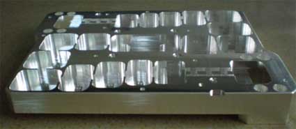 Ultra-thin aluminum alloy cavity processing