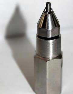 Stainless steel nozzle processing