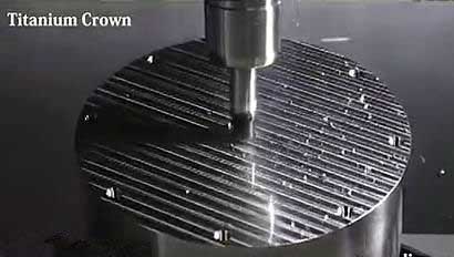 Titanium alloy processing ordinary tap