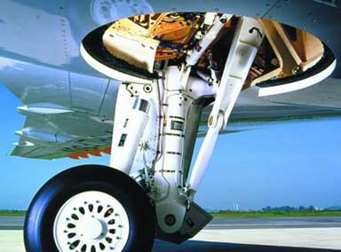 Titanium alloy landing gear