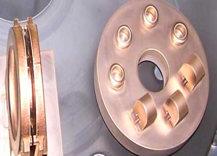 Ion surface heat treatment modification of titanium parts