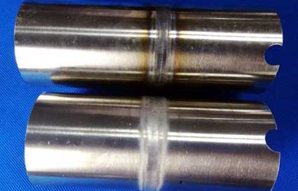 Weld spot passivation of stainless steel welded parts