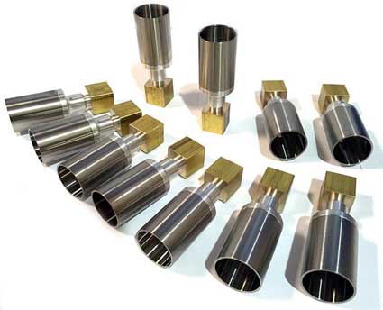Micro-machining stainless steel parts