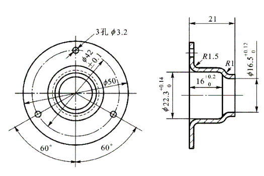 Design Glasheber Metallgehäuse