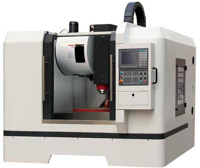 Set CNC milling machine processing steps