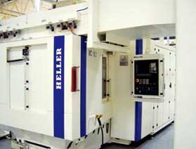 Machining center on the cylinder production line
