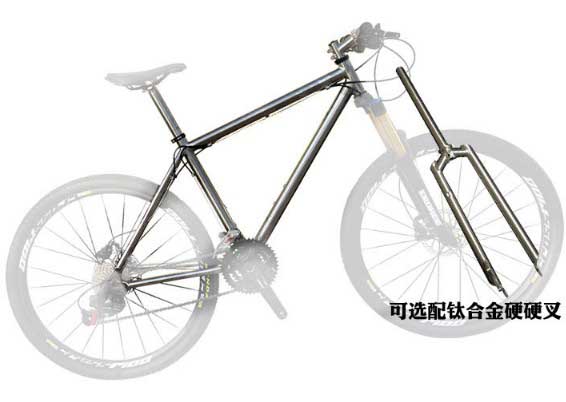 cuadro de titanio para bicicleta