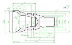 Multifunktionswelle CNC Drehmaschine Verarbeitung Technologie Design